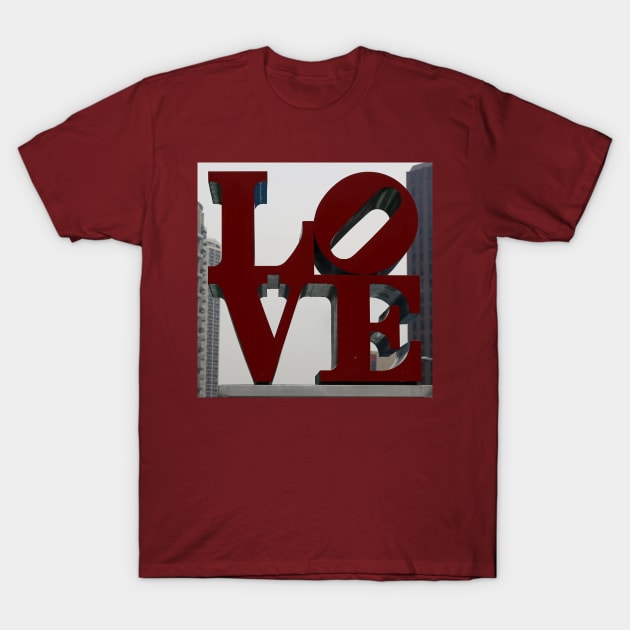 Love Philadelphia Sculpture T-Shirt by Christine aka stine1